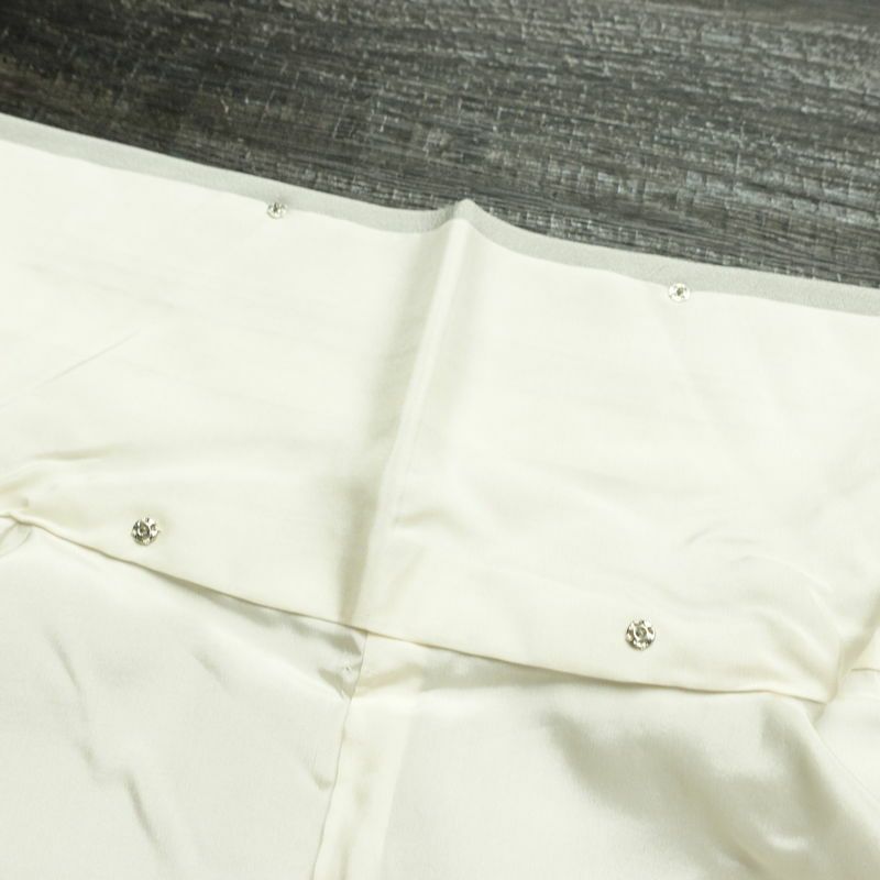 訪問着 落款入り 一つ紋付き 正絹 花柄 袷仕立て 身丈151.5cm 裄丈62.5cm リサイクル着物 着物 共八掛 入学式 卒業式 七五三 お宮参り フォーマル 上品 青・紺_画像20