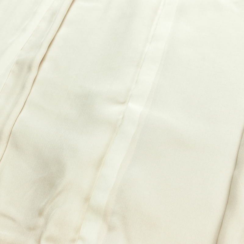 付け下げ 良品 スワトウ刺繍 蘇州刺繍 正絹 古典柄 袷仕立て 身丈156cm 裄丈62cm リサイクル着物 一部しつけ糸付き 着物 刺繍 入学式 卒業式 七五三 パーティー お宮参り フォーマル 上品 ベージュ_画像19