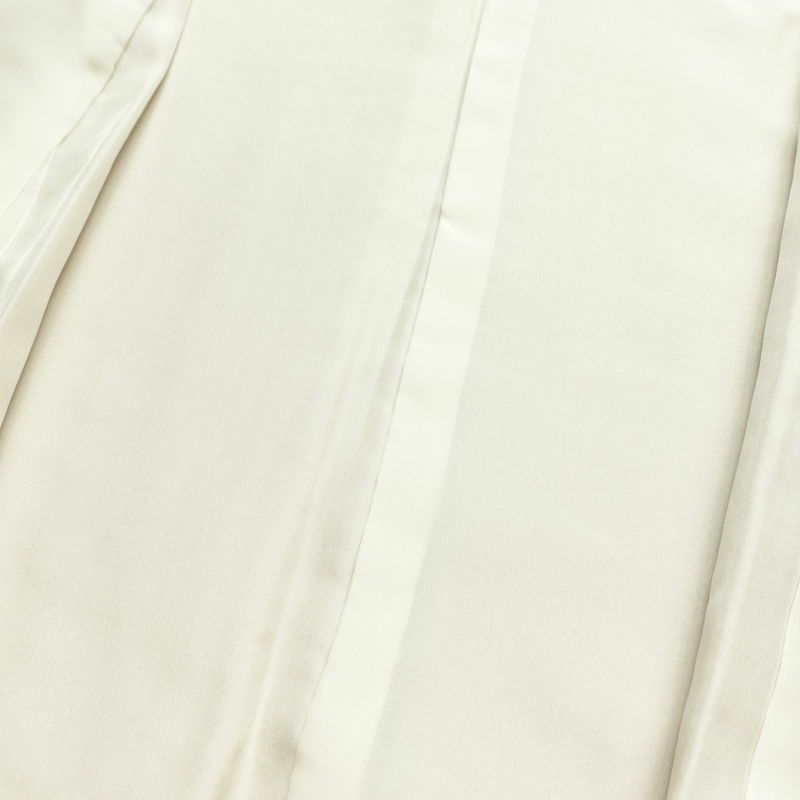 小紋 良品 縮緬 正絹 古典柄 袷仕立て 身丈155.5cm 裄丈64cm リサイクル着物 着物 橙_画像17