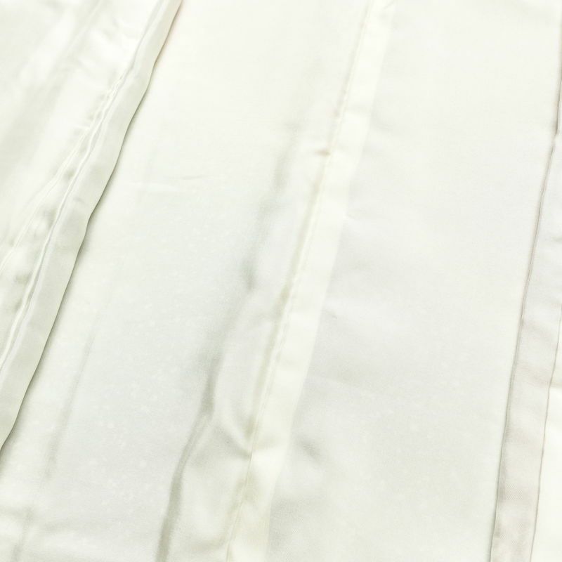 訪問着 良品 しつけ糸付き 綸子 正絹 花柄 袷仕立て 身丈161.5cm 裄丈66cm リサイクル着物 着物 箔 入学式 卒業式 七五三 お宮参り フォーマル 緑・うぐいす色_画像19