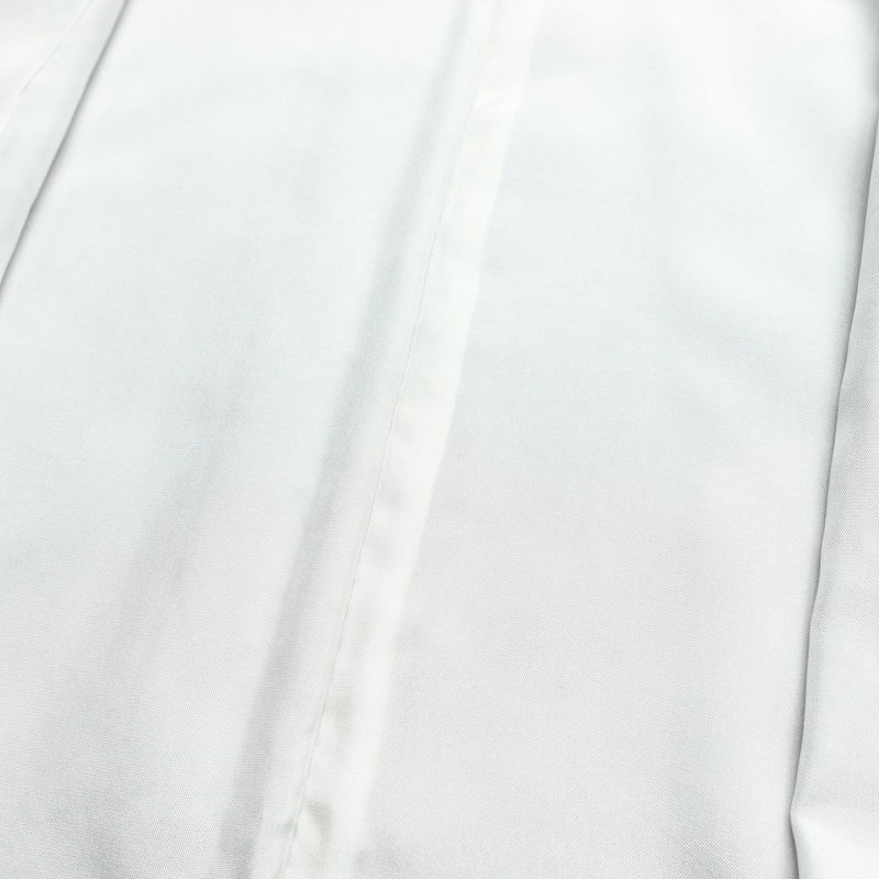 結城紬 紬 手織結城紬 証紙あり 正絹 幾何学柄・抽象柄 袷仕立て 身丈159cm 裄丈64cm リサイクル着物 着物 紫・藤色_画像18