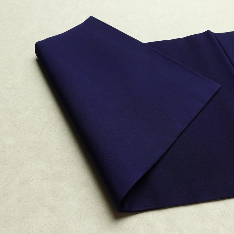 名古屋帯 太鼓柄 金駒刺繍 正絹 花柄 名古屋仕立て なごや帯 リサイクル帯 帯 金彩 シンプル 青・紺_画像9