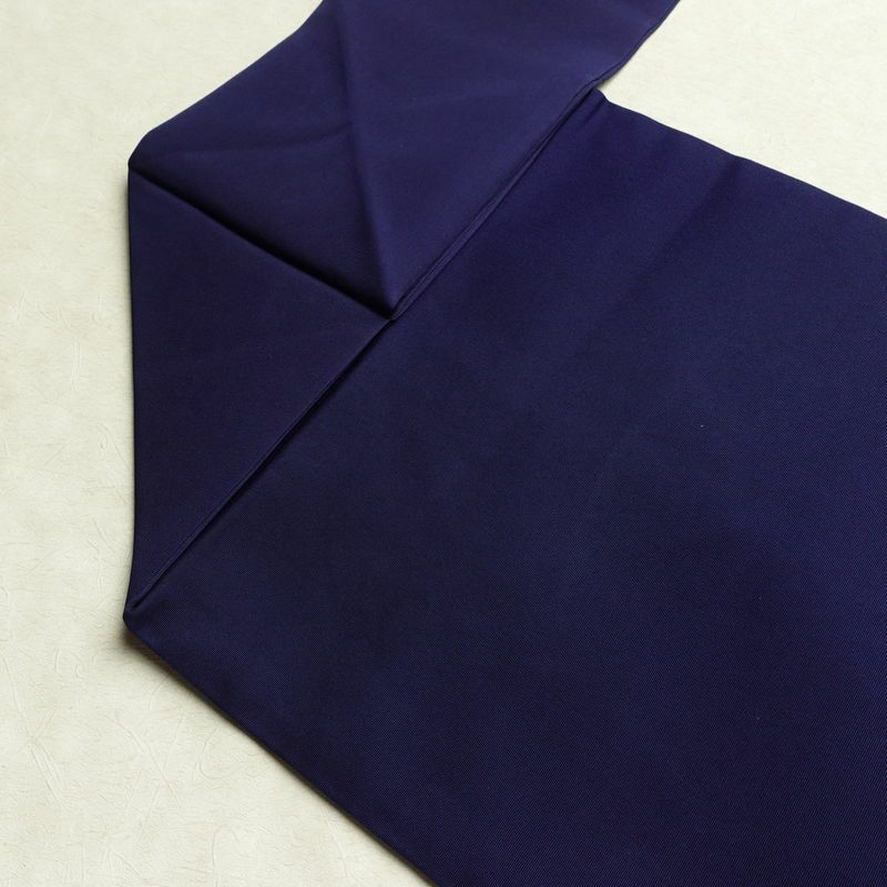 名古屋帯 太鼓柄 金駒刺繍 正絹 花柄 名古屋仕立て なごや帯 リサイクル帯 帯 金彩 シンプル 青・紺_画像16