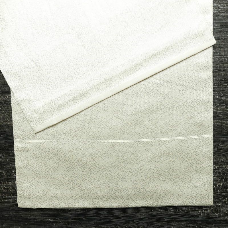 名古屋帯 太鼓柄 金駒刺繍 正絹 古典柄 通し仕立て なごや帯 リサイクル帯 帯 刺繍 箔 松 菊 金・銀_画像14