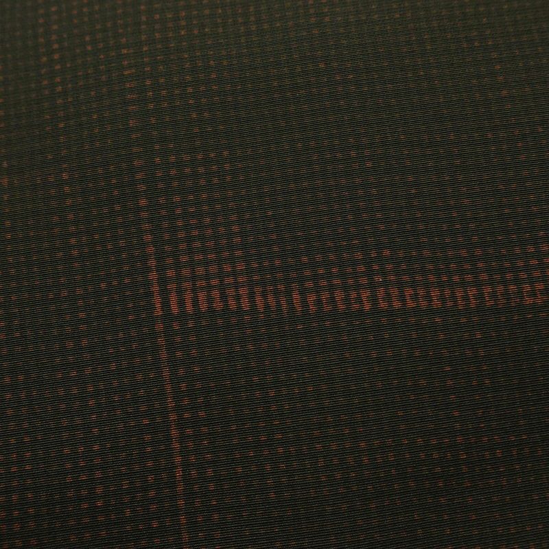 名古屋帯 全通柄 正絹 その他の柄 通し仕立て なごや帯 リサイクル帯 帯 モダン 茶_画像3