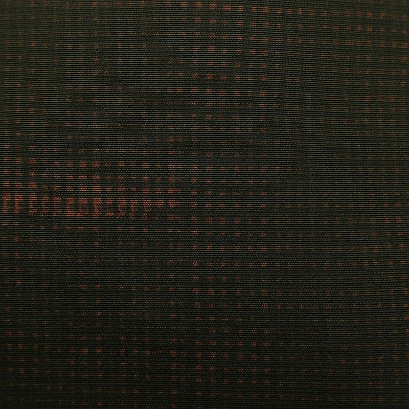 名古屋帯 全通柄 正絹 その他の柄 通し仕立て なごや帯 リサイクル帯 帯 モダン 茶_画像4