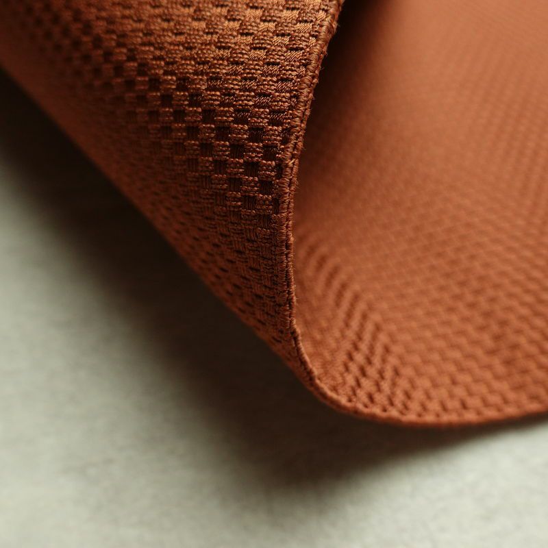 名古屋帯 太鼓柄 正絹 幾何学柄・抽象柄 通し仕立て なごや帯 リサイクル帯 帯 モダン シンプル 茶_画像10