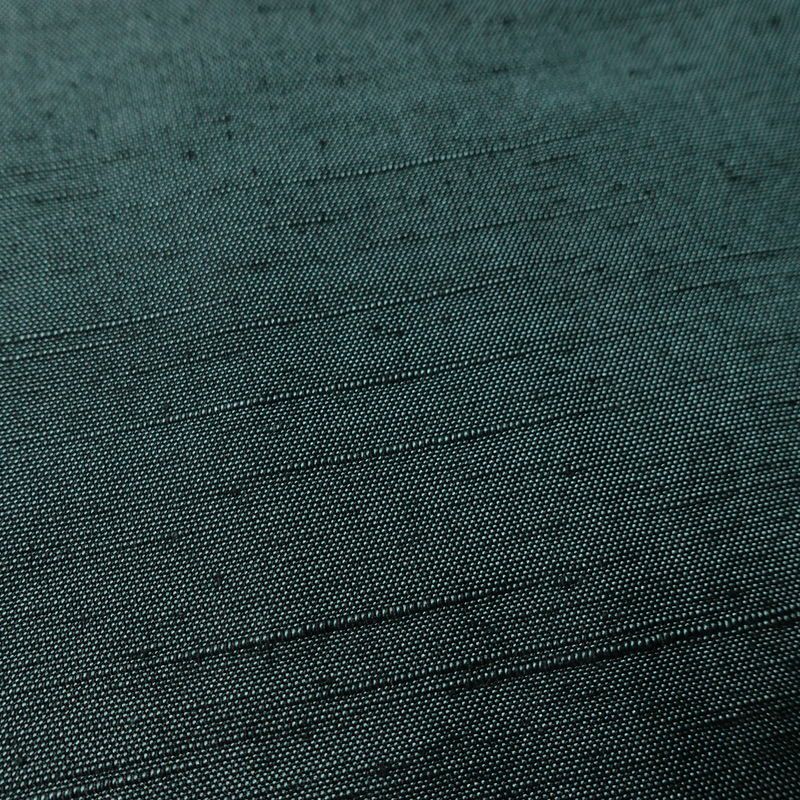 男性用 紬 着物 美品 羽織付き 2点セット しつけ糸付き アンサンブル 正絹 無地 袷仕立て 身丈136cm 裄丈67.5cm リサイクル着物 着物 青緑 緑・うぐいす色_画像7