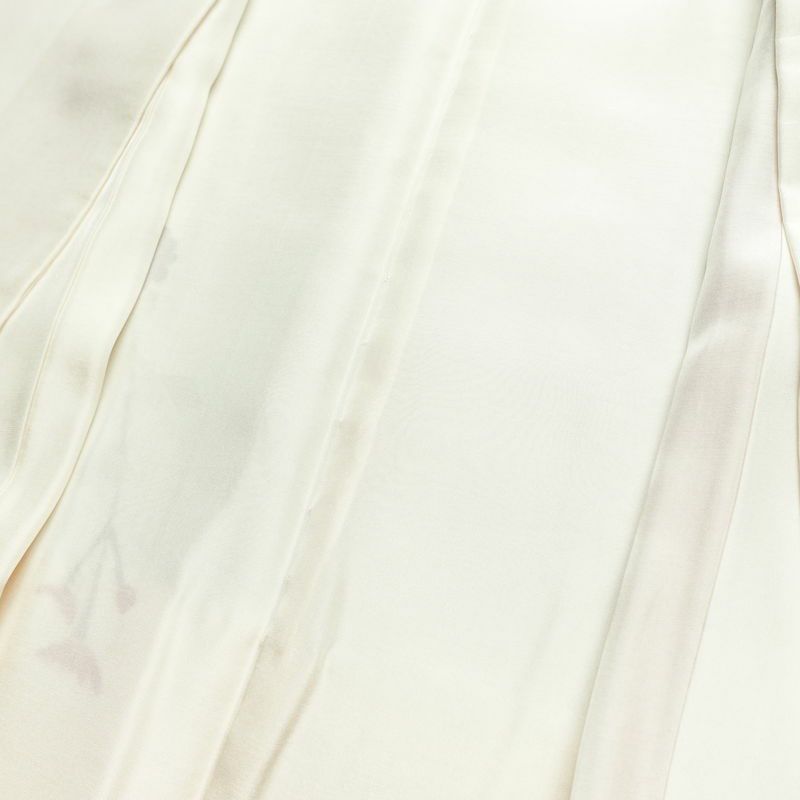 訪問着 落款入り 綸子 伊達衿付き 金駒刺繍 正絹 花柄 袷仕立て 身丈158.5cm 裄丈67cm リサイクル着物 着物 蝶 金彩 入学式 卒業式 七五三 お宮参り フォーマル ピンク_画像20