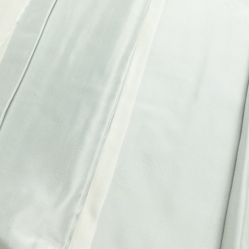 紬 良品 華井克峯 落款入り しつけ糸付き 正絹 その他の柄 袷仕立て 身丈165cm 裄丈65.5cm リサイクル着物 着物 紬地 青・紺_画像18