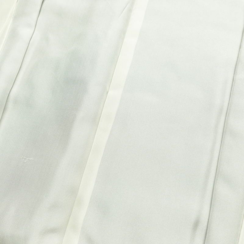 紬 しつけ糸付き 正絹 幾何学柄・抽象柄 袷仕立て 身丈163cm 裄丈64.5cm リサイクル着物 着物 モダン 黒_画像17