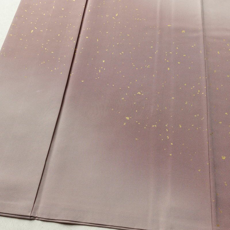 訪問着 一つ紋付き 正絹 その他の柄 袷仕立て 身丈155.5cm 裄丈65cm リサイクル着物 着物 箔 入学式 卒業式 七五三 お宮参り シンプル 上品 小豆・エンジ_画像4