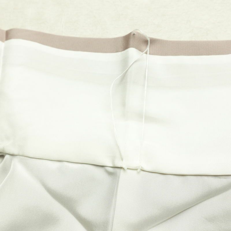 訪問着 一つ紋付き 正絹 その他の柄 袷仕立て 身丈155.5cm 裄丈65cm リサイクル着物 着物 箔 入学式 卒業式 七五三 お宮参り シンプル 上品 小豆・エンジ_画像20