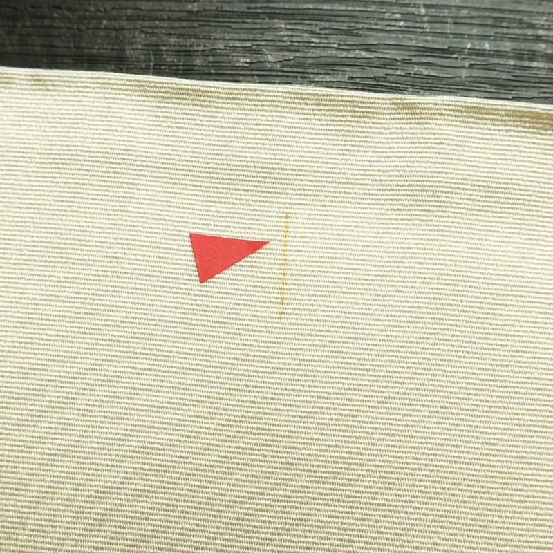 名古屋帯 太鼓柄 正絹 花柄 名古屋仕立て なごや帯 リサイクル帯 帯 シンプル 上品 白_画像16