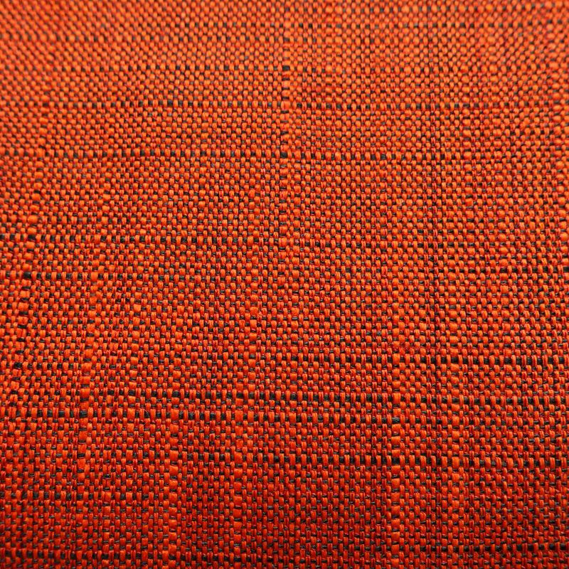 名古屋帯 全通柄 美品 正絹 無地 松葉仕立て なごや帯 リサイクル帯 帯 紬地 橙_画像3