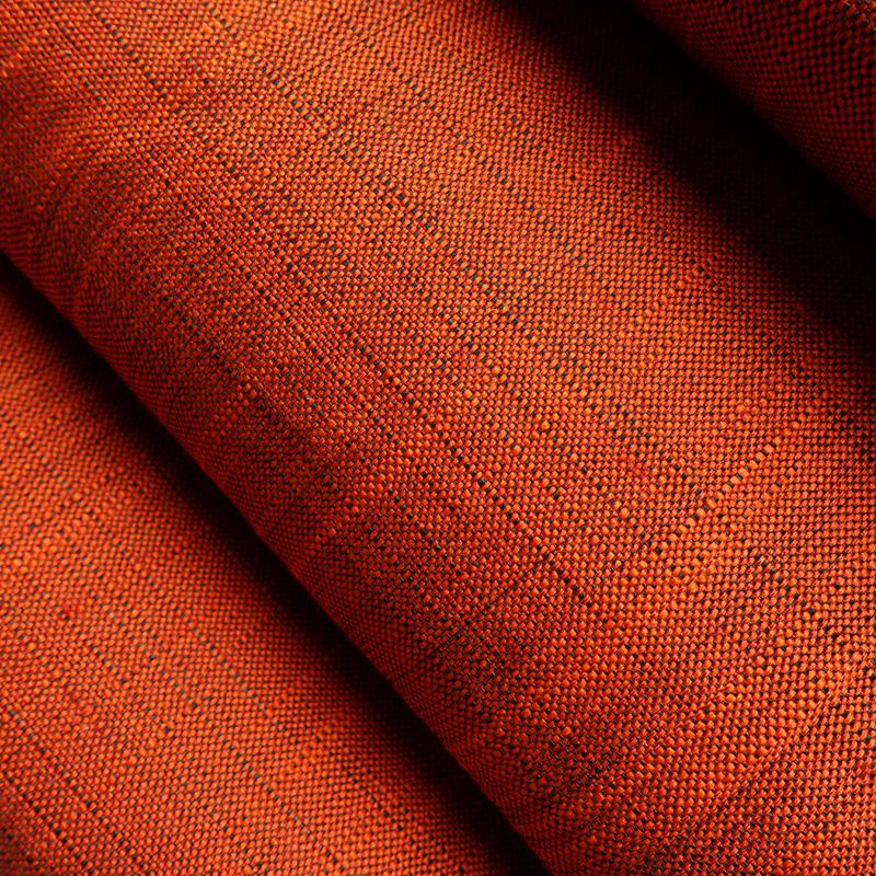 名古屋帯 全通柄 美品 正絹 無地 松葉仕立て なごや帯 リサイクル帯 帯 紬地 橙_画像19