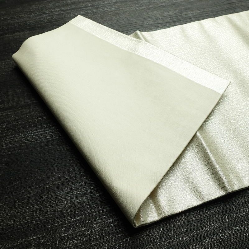 名古屋帯 太鼓柄 美品 金駒刺繍 正絹 古典柄 名古屋仕立て なごや帯 リサイクル帯 帯 刺繍 金彩 金・銀_画像11