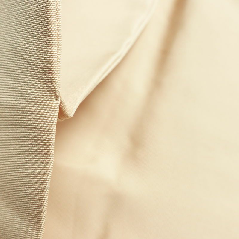 名古屋帯 太鼓柄 美品 正絹 幾何学柄・抽象柄 名古屋仕立て なごや帯 リサイクル帯 帯 箔 シンプル ベージュ_画像20