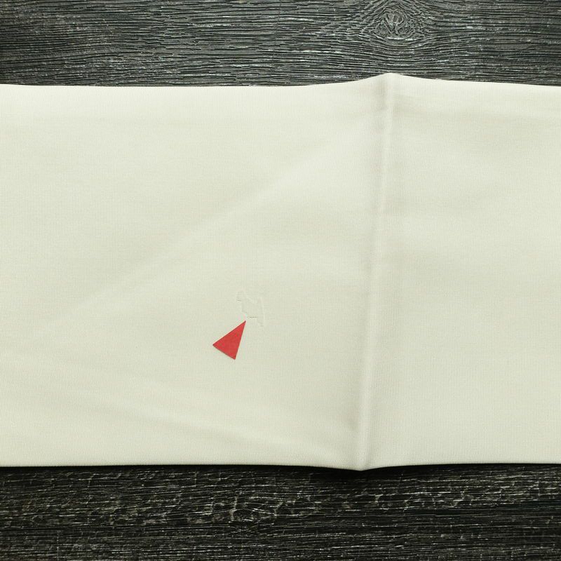 名古屋帯 太鼓柄 良品 落款入り 正絹 木の葉・植物柄 名古屋仕立て なごや帯 リサイクル帯 帯 白_画像19