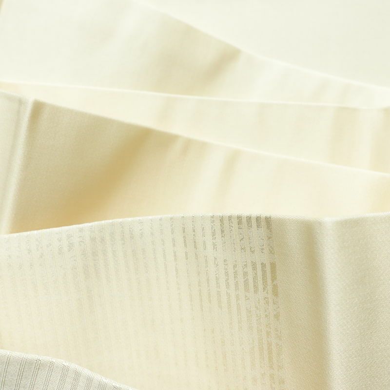 名古屋帯 六通柄 正絹 花柄 名古屋仕立て なごや帯 リサイクル帯 帯 箔 白_画像18