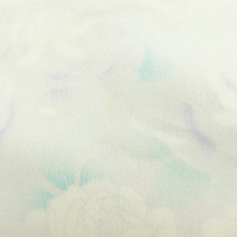 振袖 縮緬 正絹 花柄 銀駒刺繍 袷仕立て 身丈157.5cm 裄丈63cm リサイクル着物 着物 銀彩 成人式 二十歳 二十歳の集い フォーマル 紫・藤色_画像21