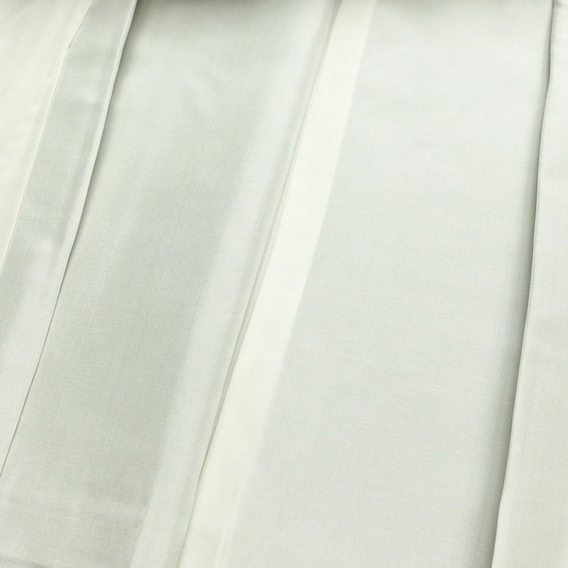 大島紬 証紙なし 正絹 木の葉・植物柄 袷仕立て 身丈154cm 裄丈63cm リサイクル着物 着物 青・紺_画像18