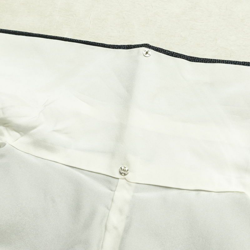 塩沢紬 証紙あり 紬 しつけ糸付き 正絹 古典柄 袷仕立て 身丈162.5cm 裄丈62.5cm リサイクル着物 着物 未使用品 青・紺_画像20